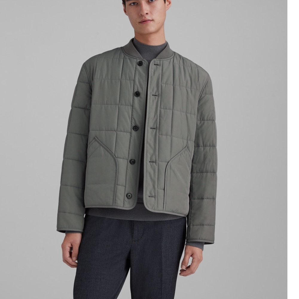 Club Monaco Lightweight Quilted Puffer Jacket